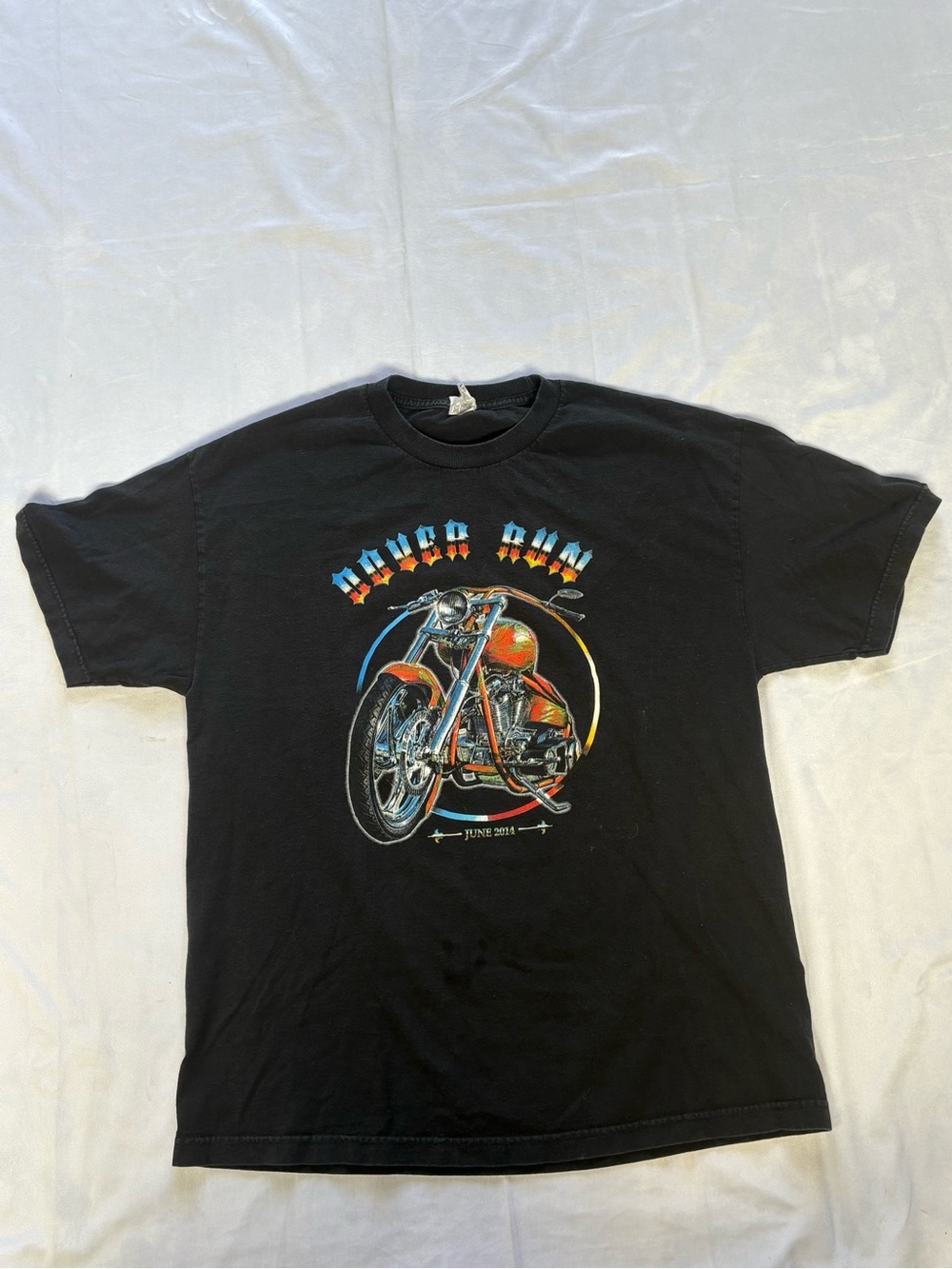 Y2K 2000s style Friday 13th Biker Graphic Tee | $20
